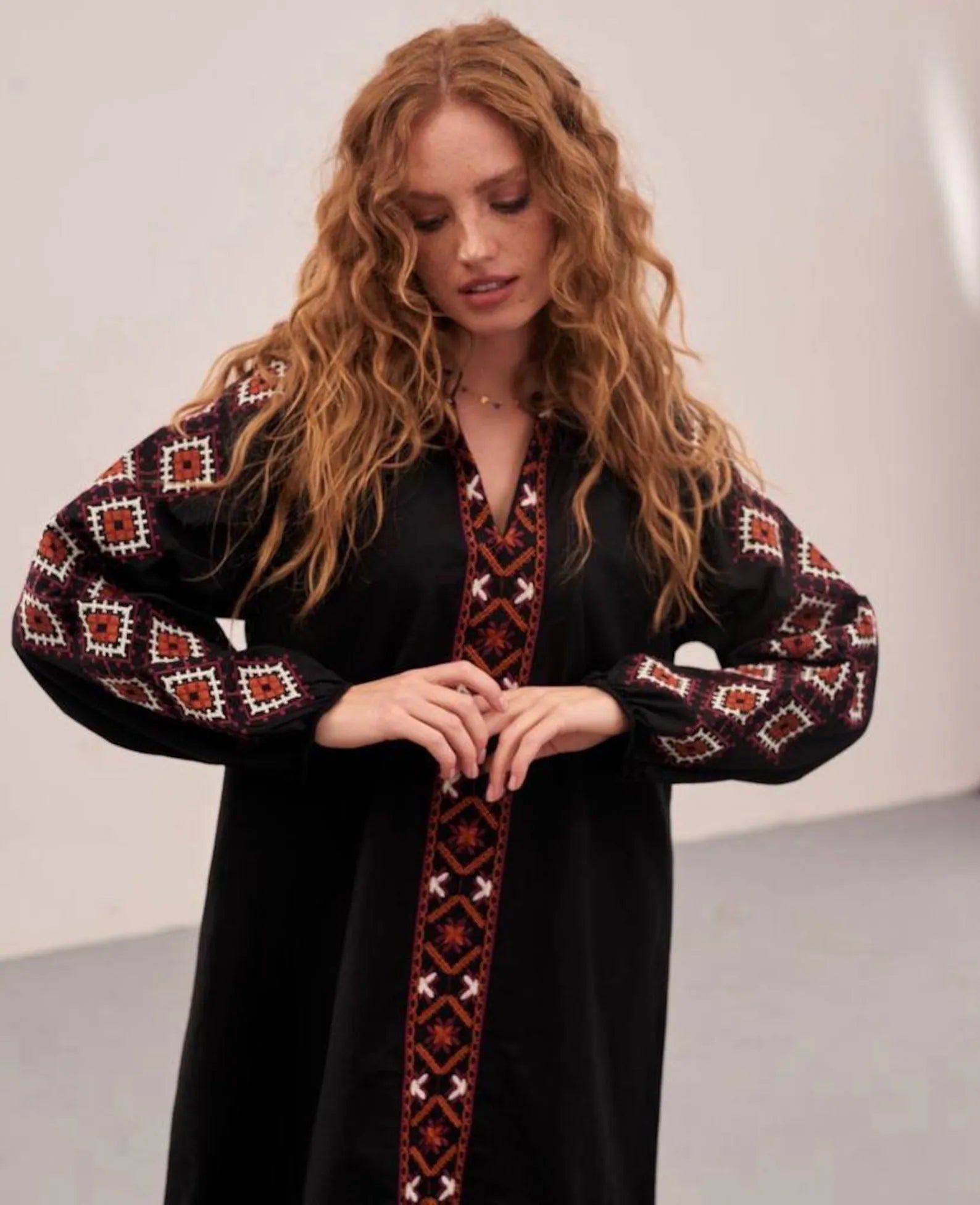 Ukraine Embroidered Dress