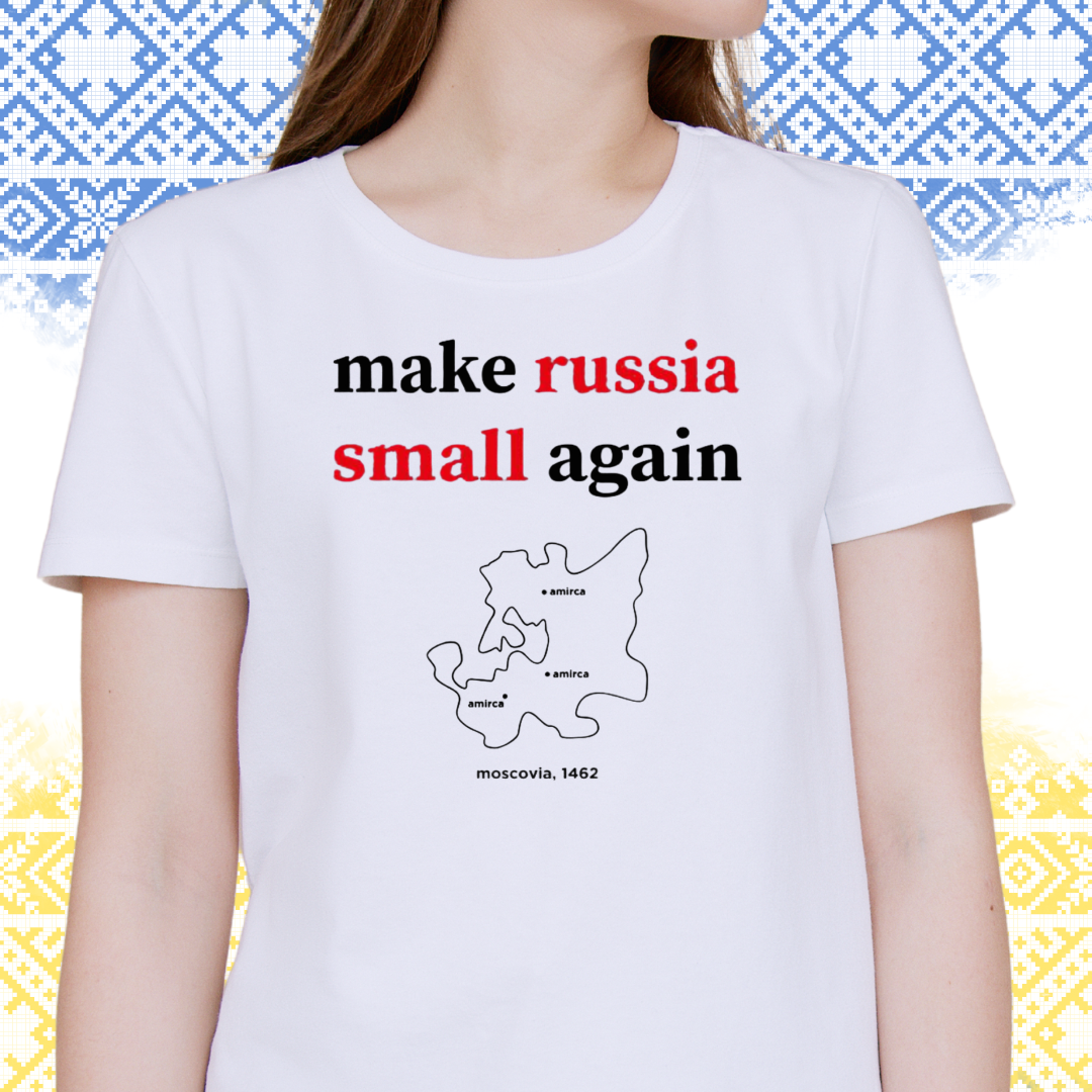 WOMEN T-shirt 'Make Russia Small Again'