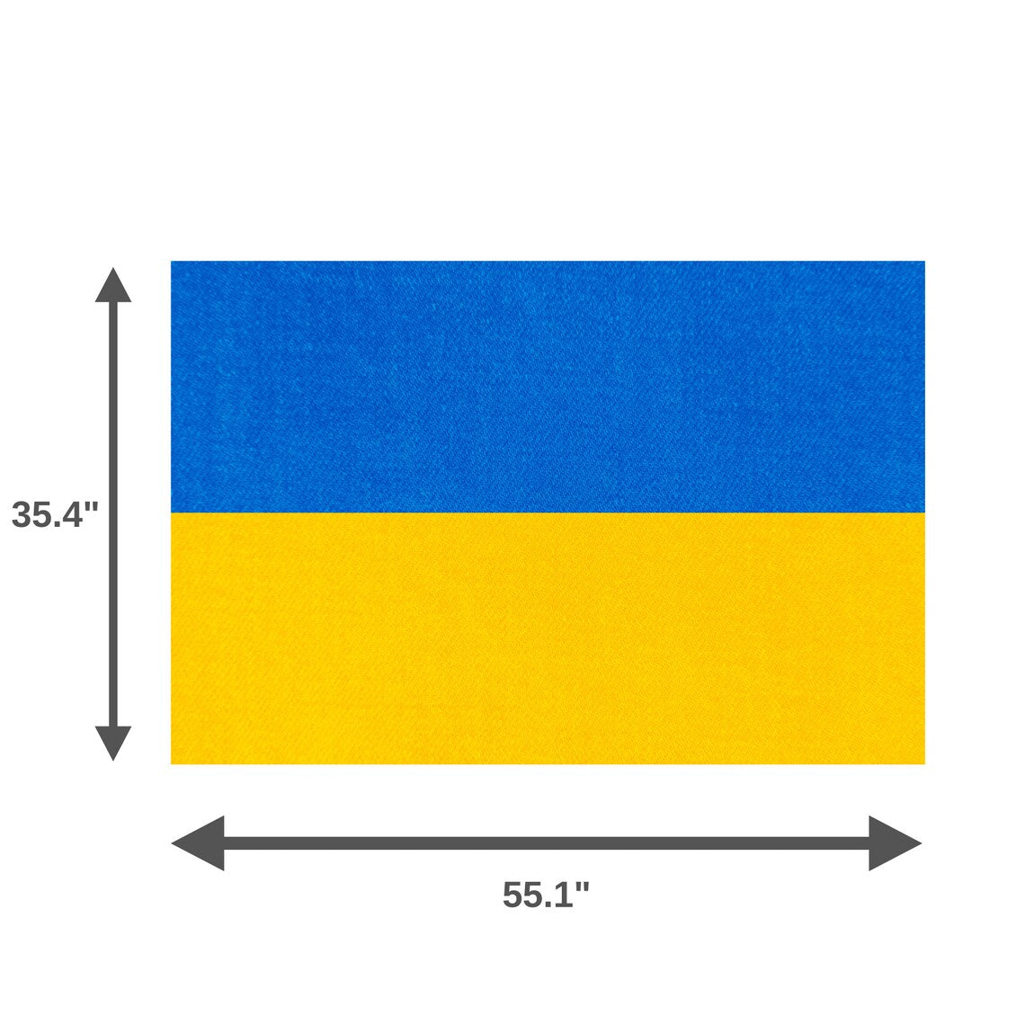 Ukrainian Flag in Gift Wooden Box | Ukraine Flag Made in Ukraine