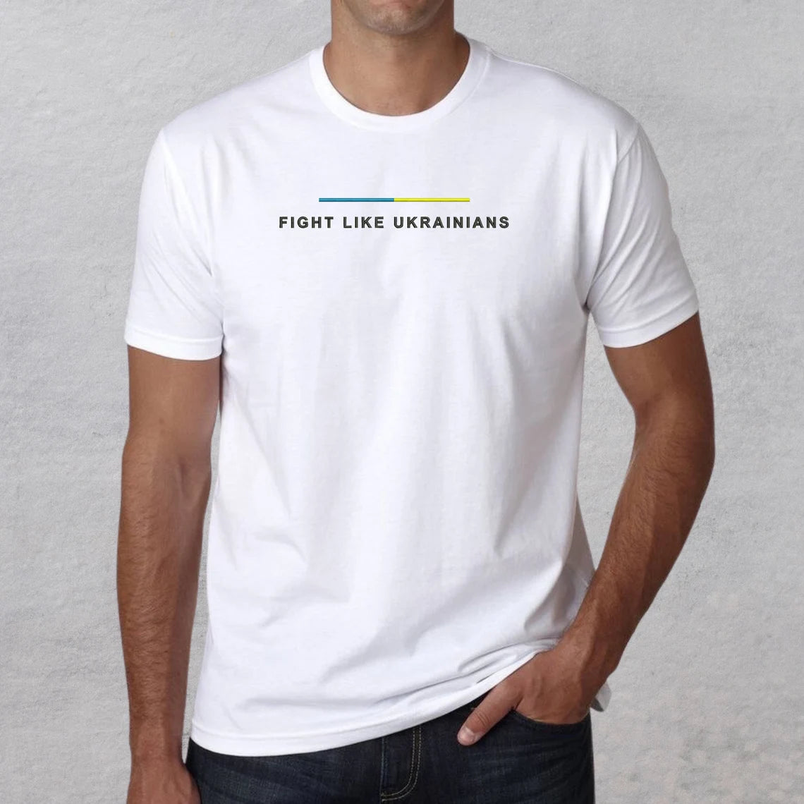 Zelensky T-Shirt "Fight Like Ukrainians"