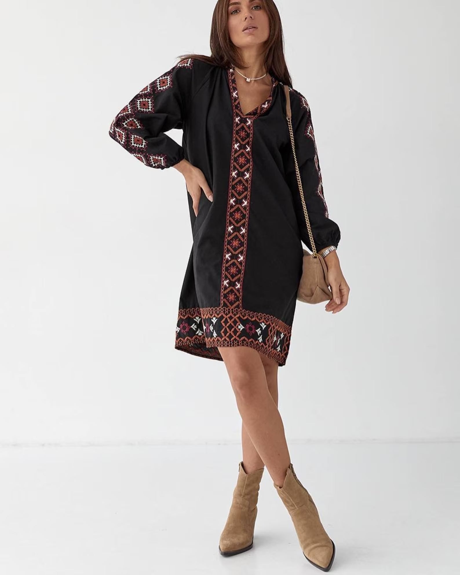 Ukraine Embroidered Dress