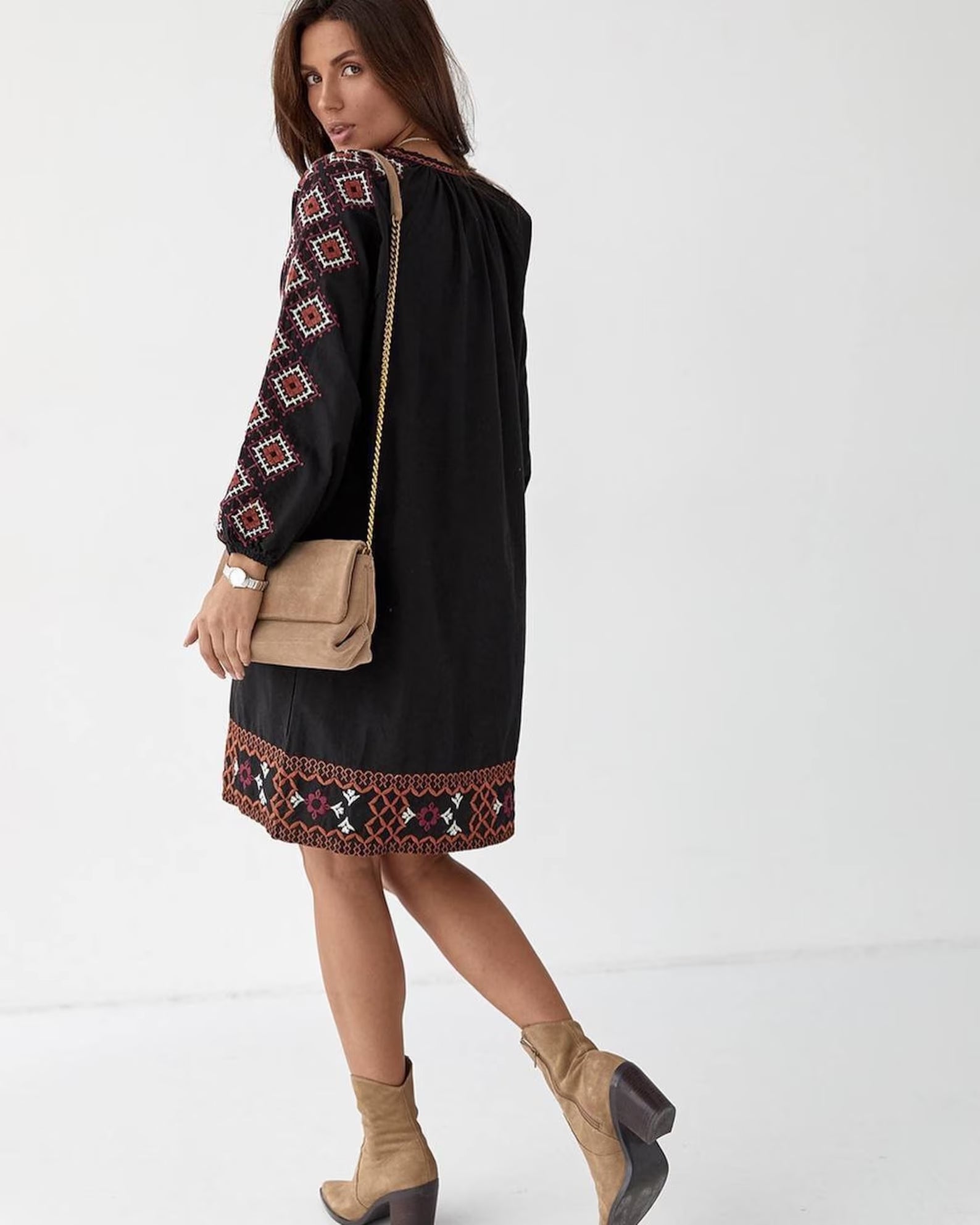 Ukraine Embroidered Dress