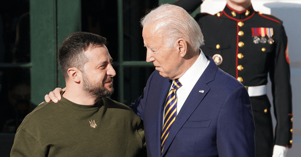 Zelensky Sweatshirt mit besticktem ukrainischen Tryzub