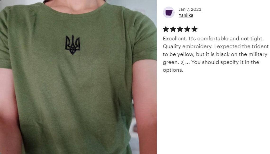 Zelensky T-Shirt for Women from Ukraine